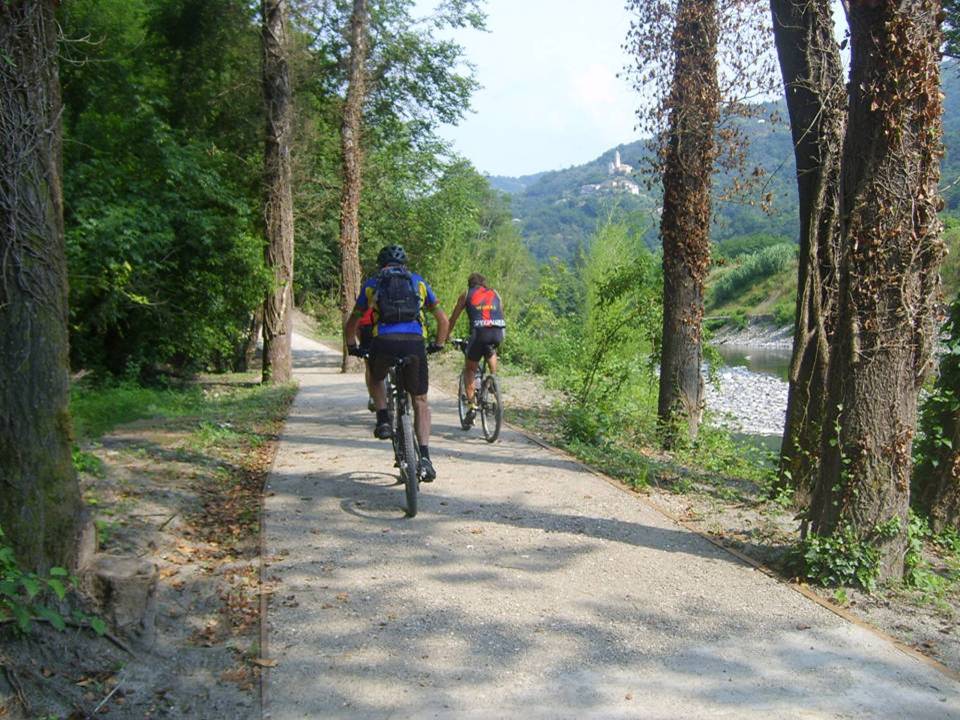 bici e percorso